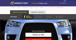 Desktop Screenshot of moderntyres.com