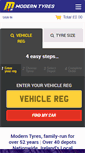 Mobile Screenshot of moderntyres.com